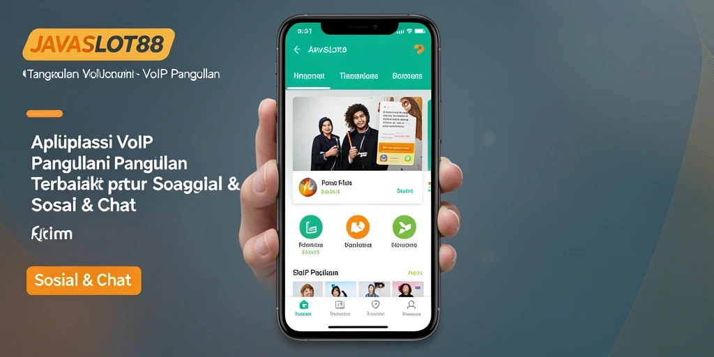 Tampilan antarmuka aplikasi JAVASLOT88 yang sederhana dan intuitif.