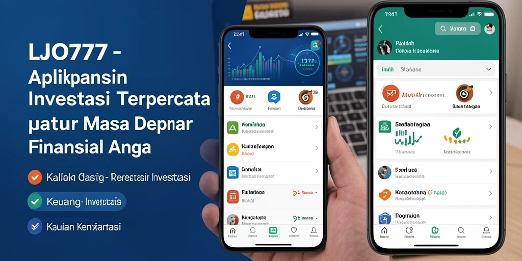 Tampilan antarmuka LJO777 yang sederhana dan fungsional untuk investasi.